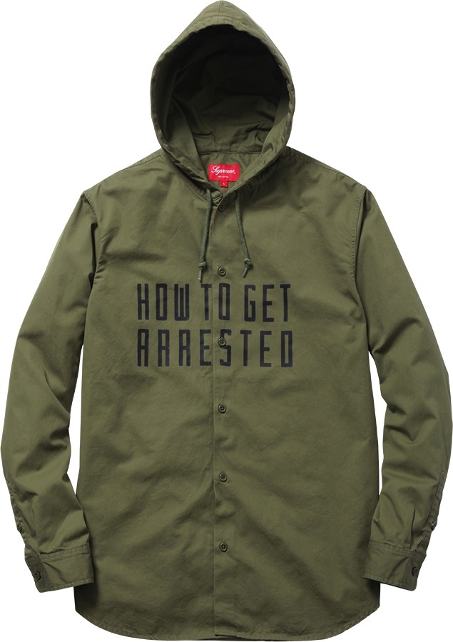 Arrested Hooded Shirt view 2
